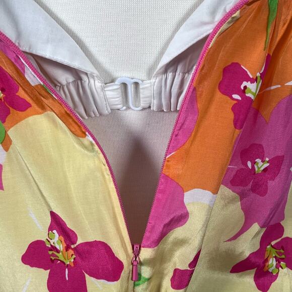 Lilly Pulitzer Women’s Strapless Silk Blend Tropical Floral Print Dress … - Picture 6 of 13